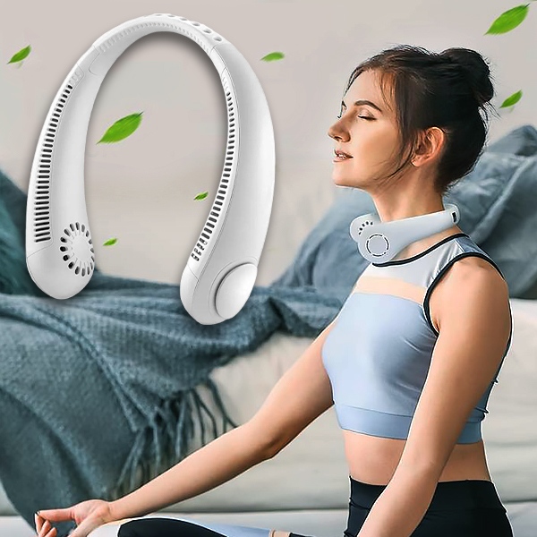 Prenosný ventilátor na krk s USB nabíjaním | NECKCOLIO