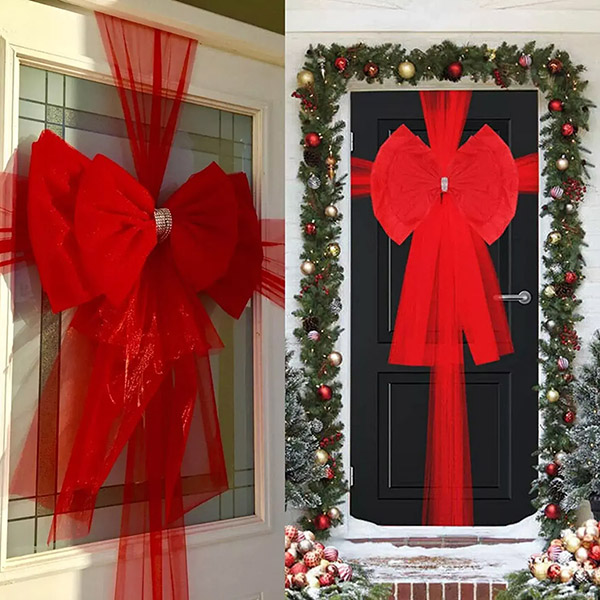 Veľká mašľa na vianočnú a slávnostnú výzdobu | RUBYBOW