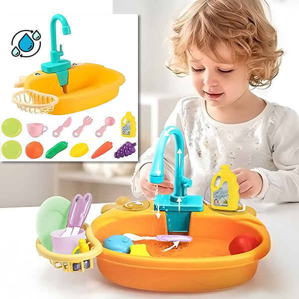 Detský kuchynský drez s tečúcou vodou | SINKIFUN