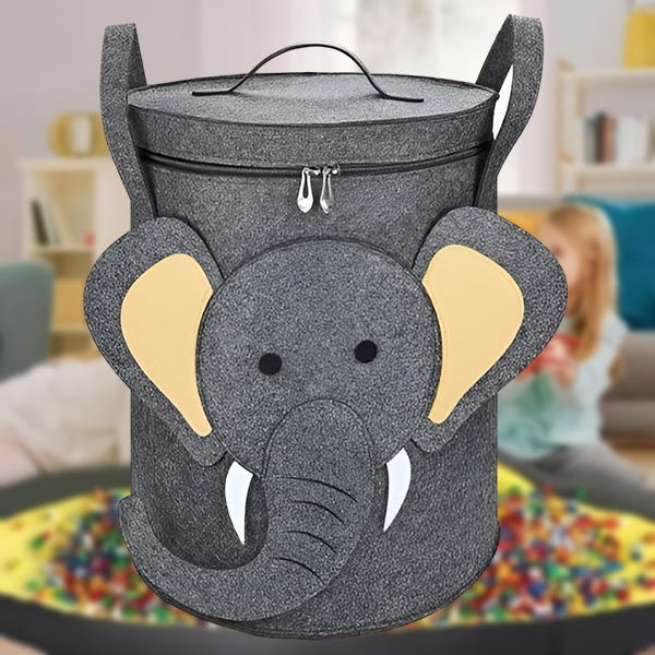 Organizér na hračky s integrovanou hracou podložkou | FOLDATOY