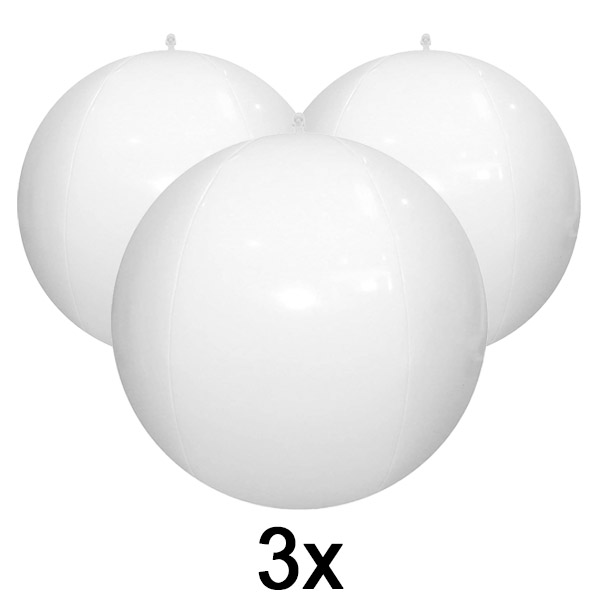 3x Nafukovacie plávajúce osvetlenie bazéna | POOLGLO