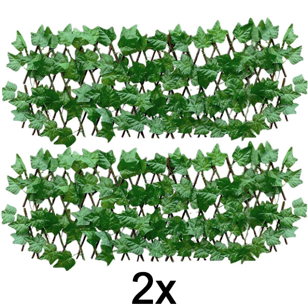 2x Dekoratívny a praktický plot pre terasu a záhradu | GREENFENCE