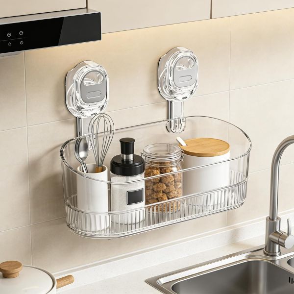 Polica do sprchy s prísavkou | LUXSHELF
